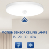 מנורת תקרה עם חיישן תנועה 15W